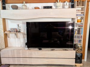 Meuble TV sur mesure par Menuiserie Calvano